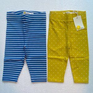 NWT Mini Boden Leggings 2-Pack 6-9M